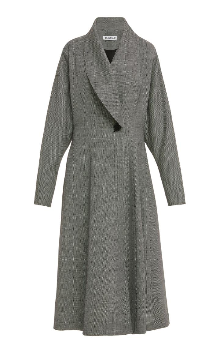 Claudia Li Dolman Sleeve Midi Dress