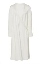 Marei 1998 Freesia Overlap Midi Dress