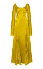 Moda Operandi Marni Crinkled Silk-satin Maxi Dress Size: 38
