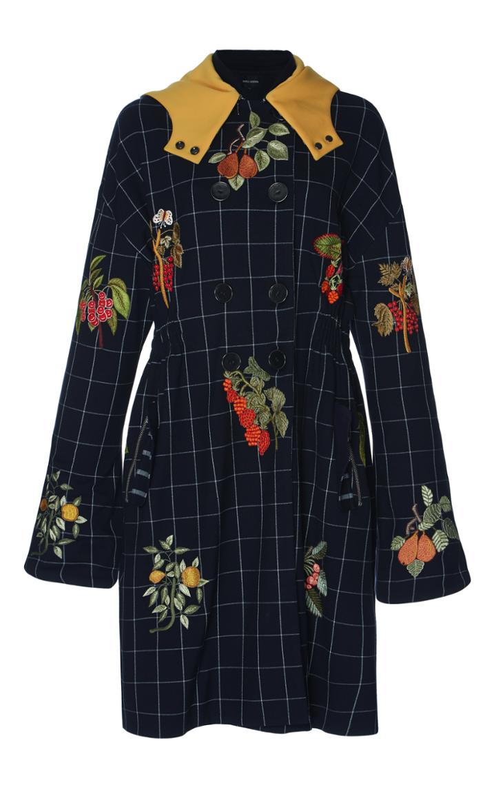 Rahul Mishra Berry Fruit Parka