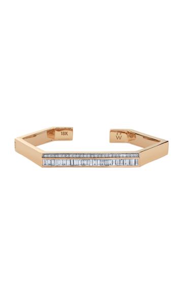 Moda Operandi Emily P. Wheeler 18k Yellow Gold Hexagon Cuff