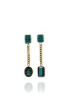 Objet-a Curb Chain Earrings