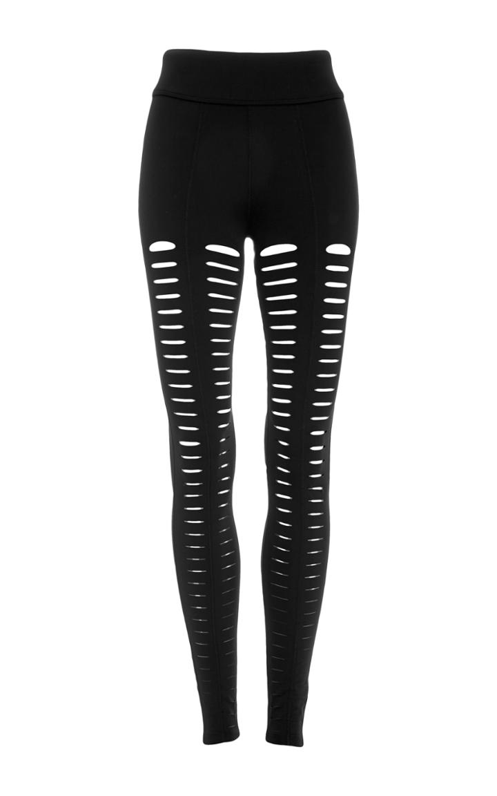 Cushnie Et Ochs Artemis Slash Knit Leggings