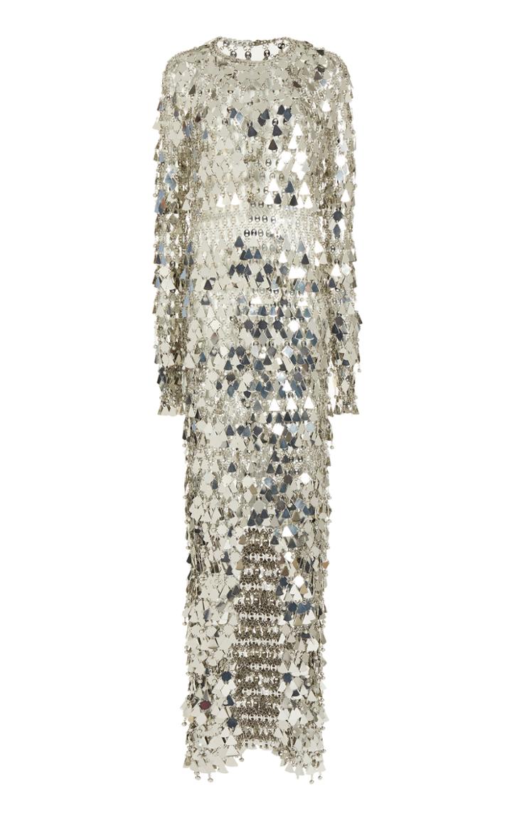 Moda Operandi Paco Rabanne Chain-link Embellished Laiton Dress
