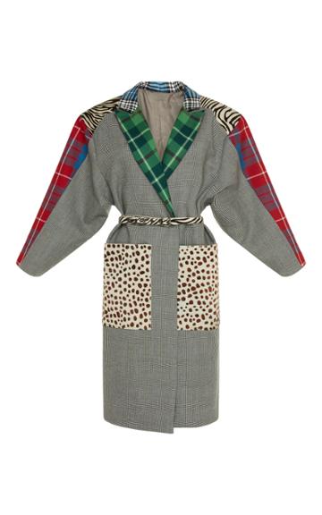 Tata Naka Wrap Patch Coat