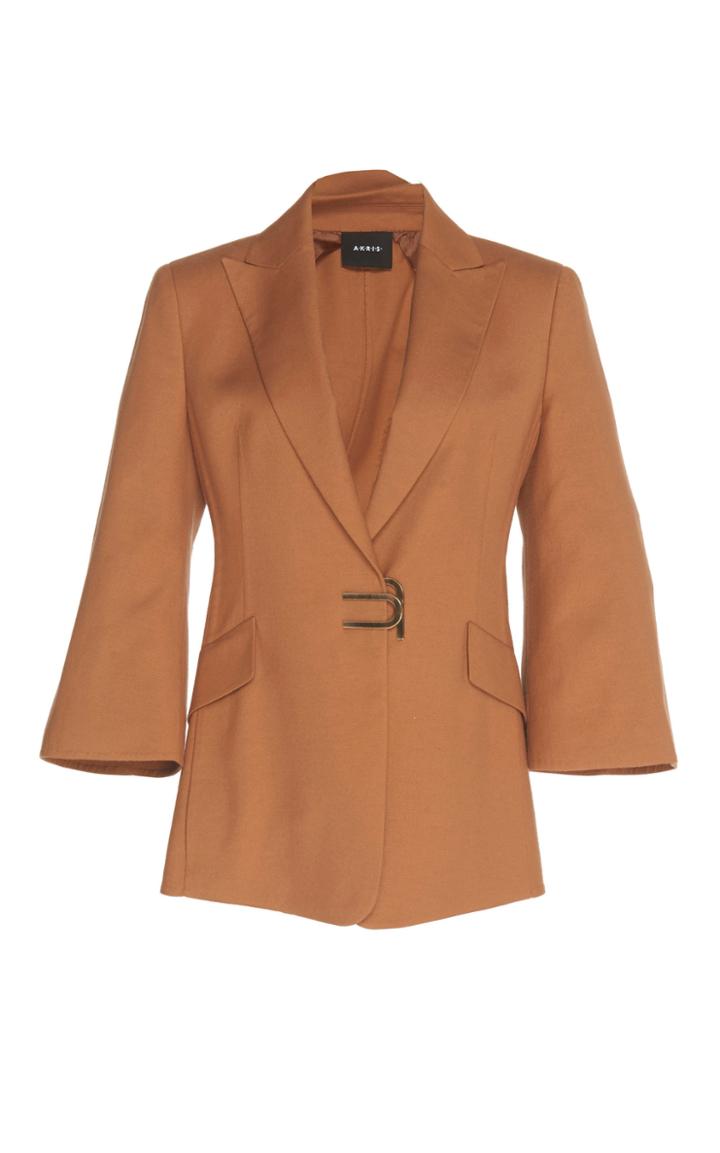 Akris Bell Sleeve Cotton-blend Jacket