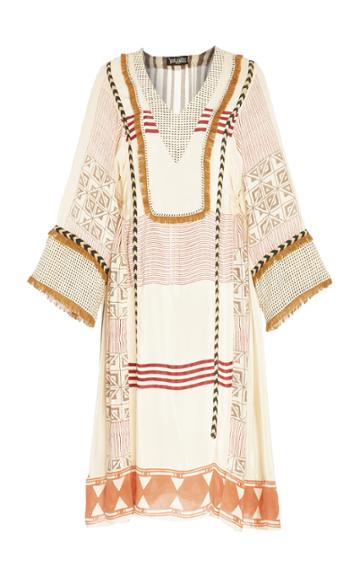 Volantis Afgani Silk Midi Dress