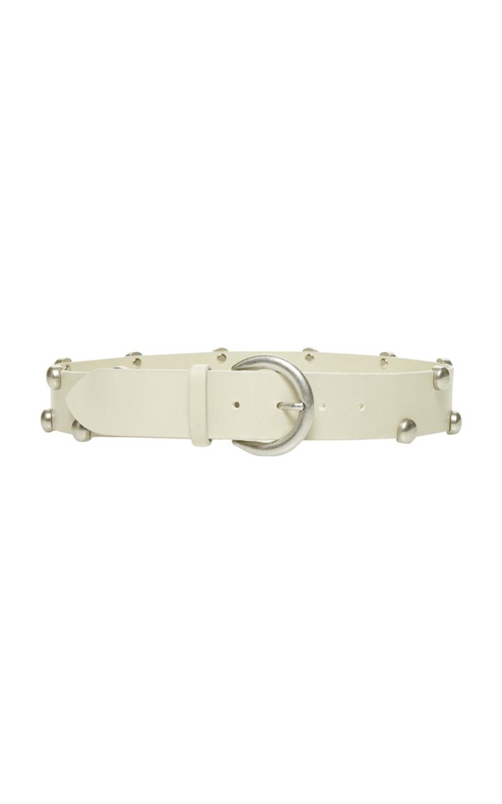 Isabel Marant Goby Studded Leather Belt Size: M
