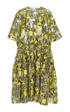 Cecilie Bahnsen Elliemay Floral-patterned Silk-blend Midi-dress