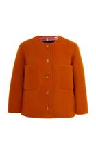 Moda Operandi Marc Jacobs Sequin-lined Wool-blend Collarless Jacket Size: 0