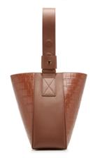 Marge Sherwood How Croc Embossed Leather Bag