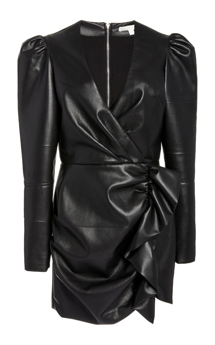 Moda Operandi Jonathan Simkhai Catalina Vegan Leather Mini Dress