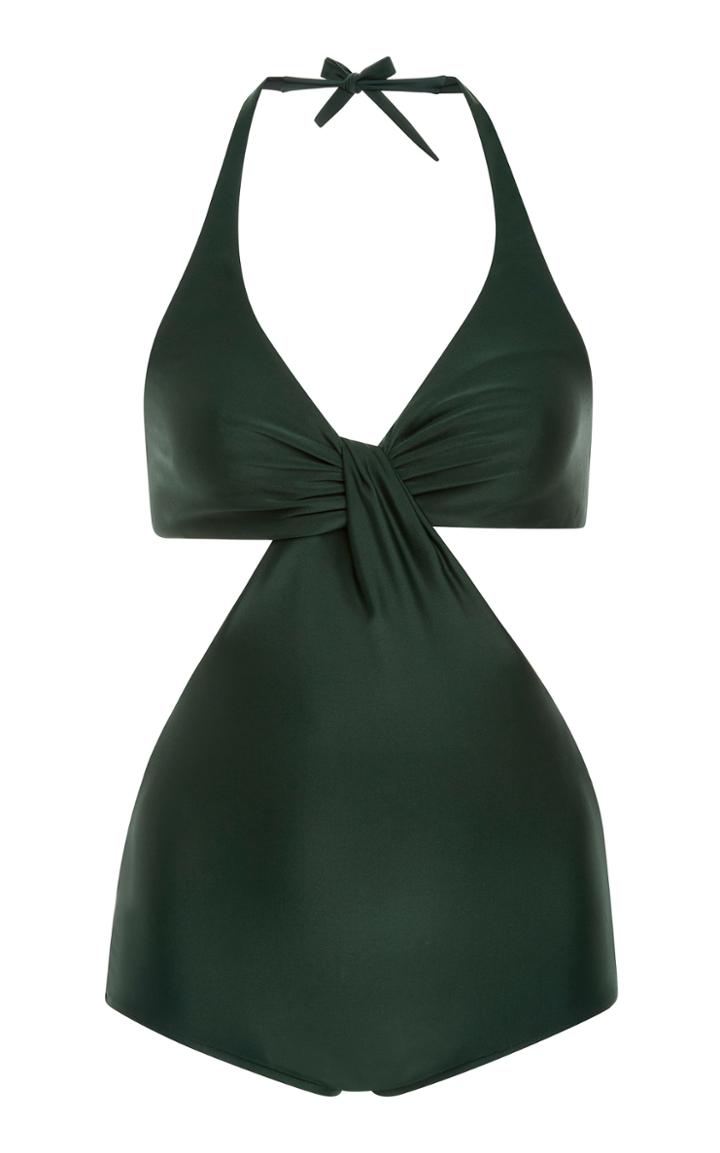 Adriana Degreas Vintage Cutout Swimsuit