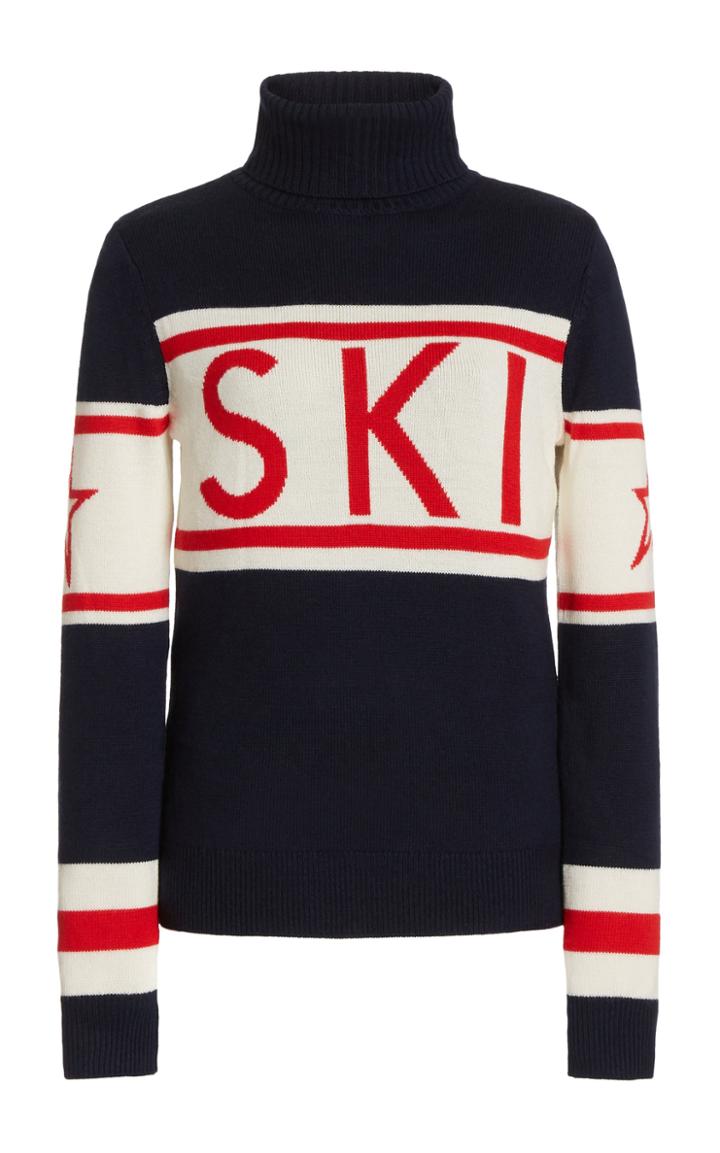 Perfect Moment Schild Intarsia Knit Sweater