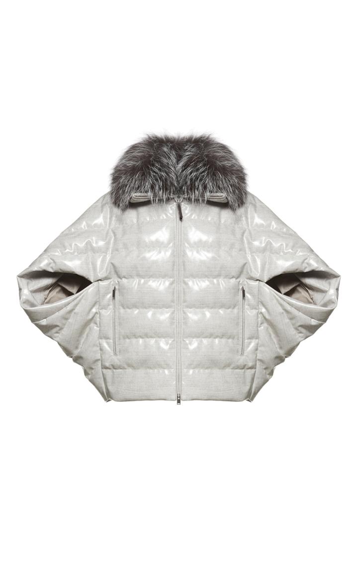 Fabiana Filippi Short Sleeve Down Coat