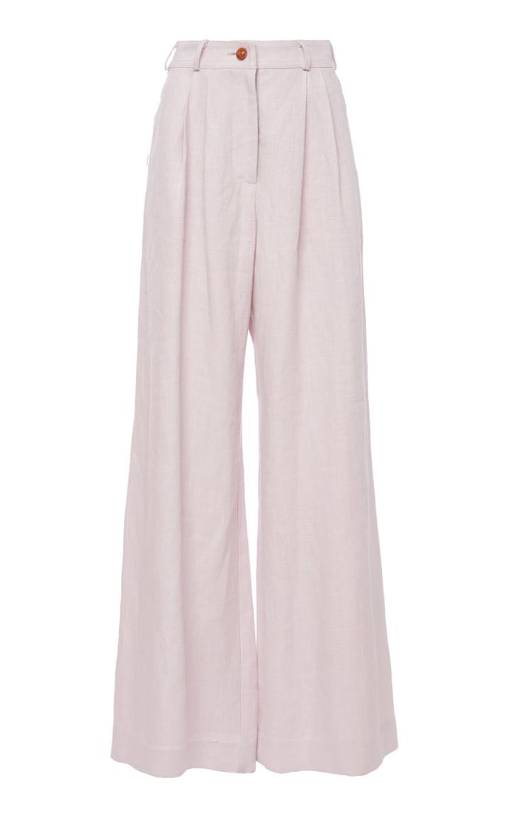 Zimmermann Corsage Tailored Wide Leg Pants