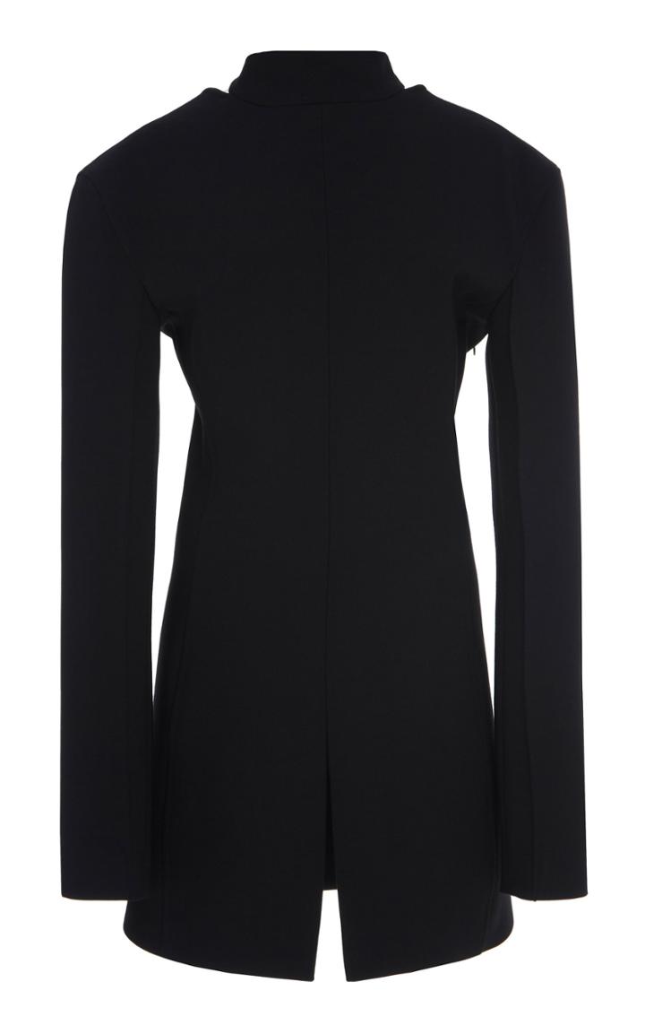 Jil Sander Gehry Fitted Crepe Jacket