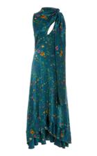 Amur Georgia Floral-patterned Midi Dress
