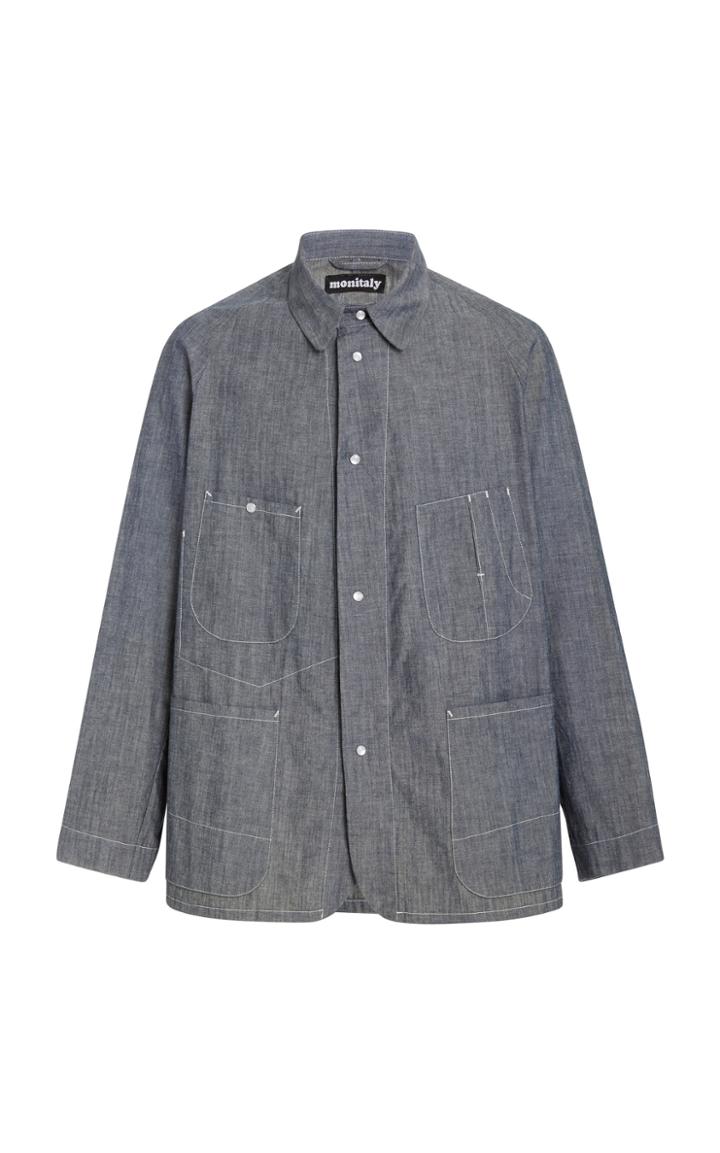 Monitaly Western Denim Coverall Shirt