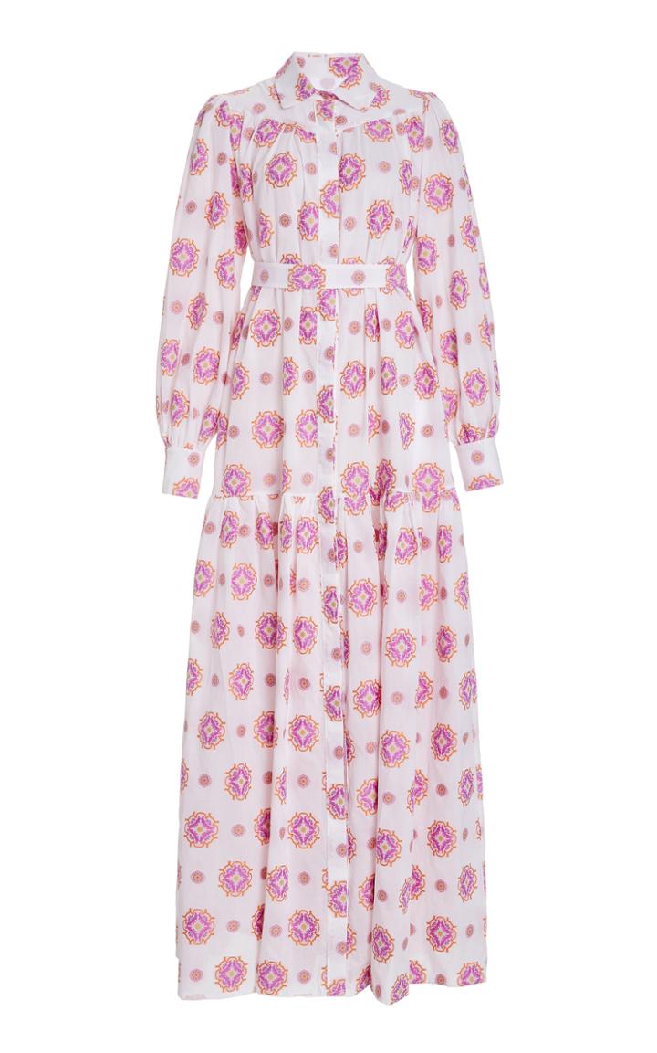 Evi Grintela Sulitana Printed Cotton Maxi Dress