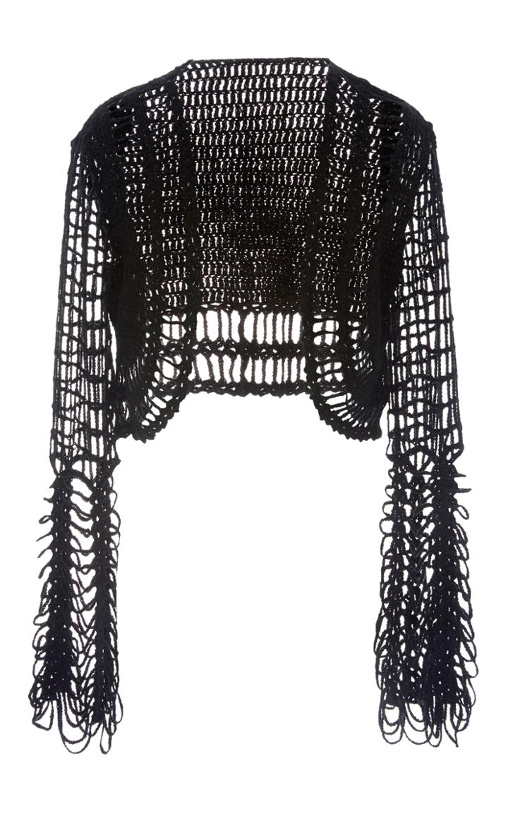 Anna Sui Web Crochet Bolero