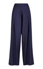 Moda Operandi Giuliva Heritage Collection The Amanda Trousers Wool And Silk Blend Si