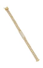 Fallon Gold-tone And Crystal Bracelet