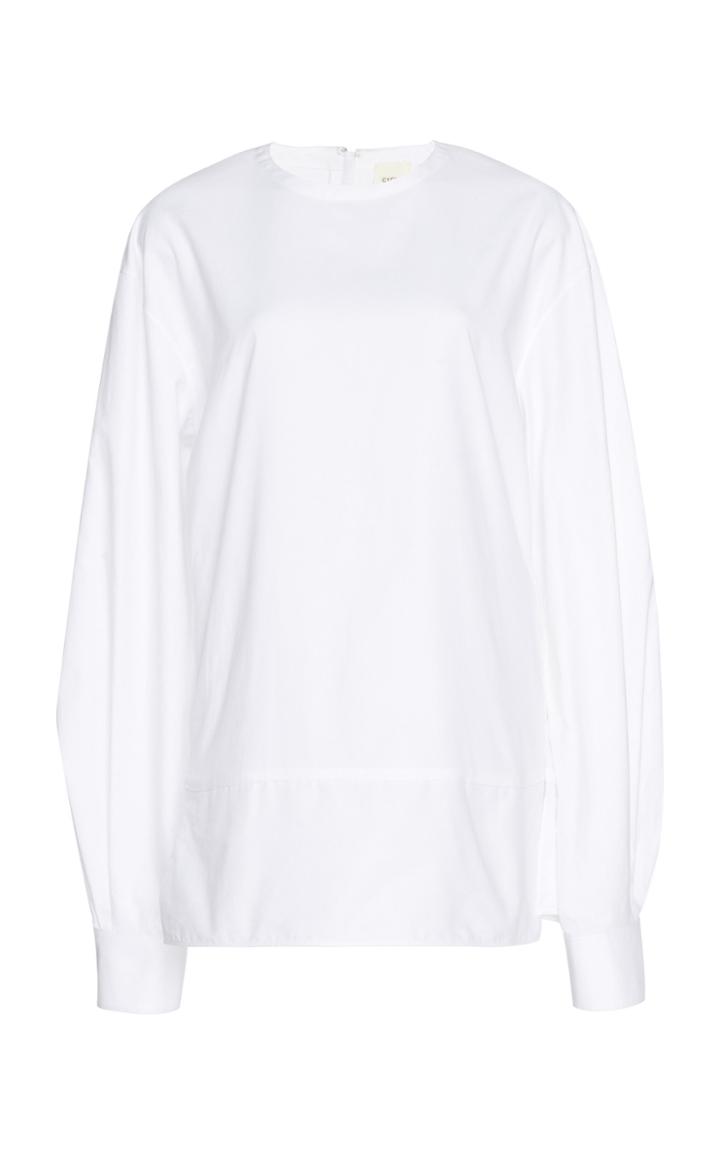 Cyclas Blouson Sleeve Cotton Top