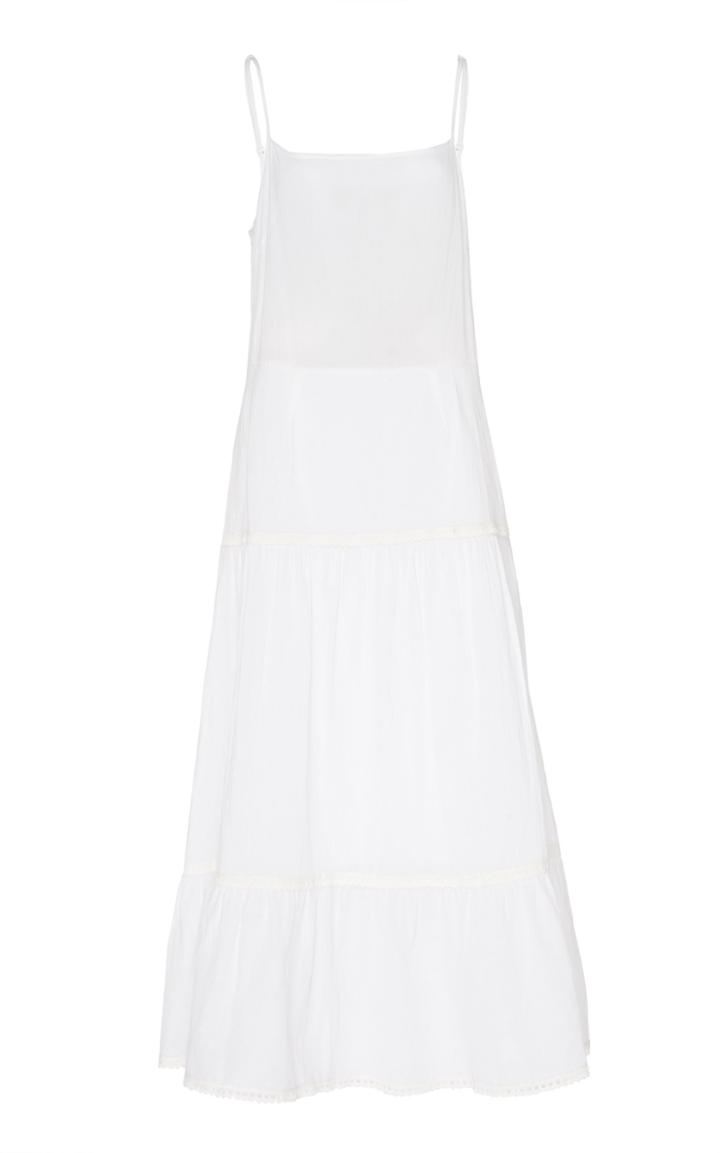 Sea Detachable Maxi Cotton Dress
