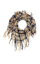 Boontheshop Collection Fringed Braided Leather Scarf