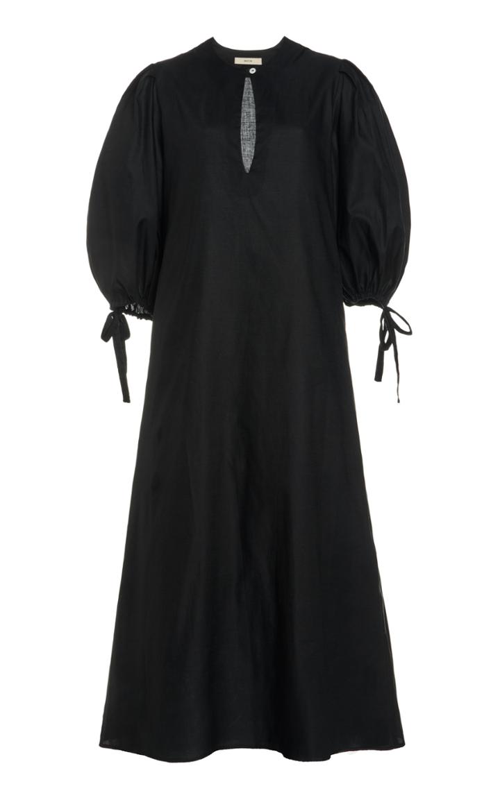 Moda Operandi Matin Full Sleeve Long Dress W/ties