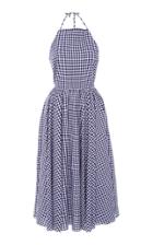 Caroline Constas Gretta Gingham Dress