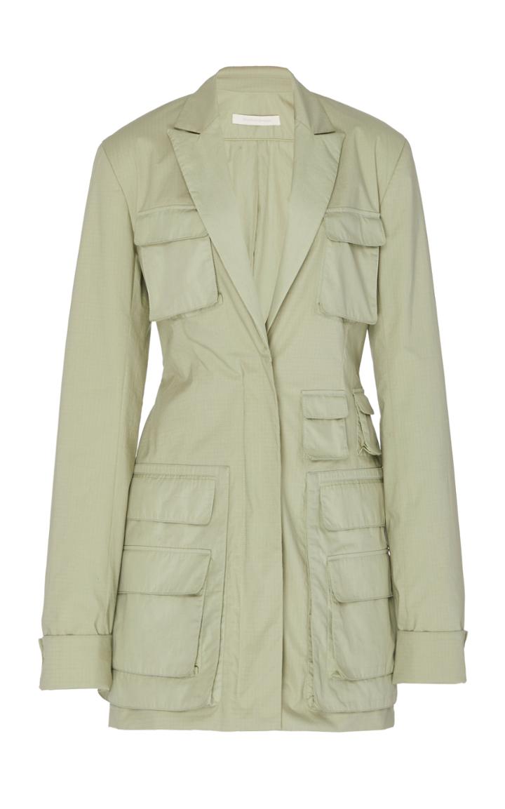 Moda Operandi Jonathan Simkhai Ashton Cargo Blazer Dress Size: Xs