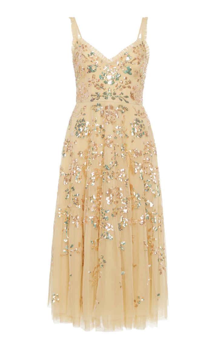 Needle & Thread Valentina Sequin Tulle Dress