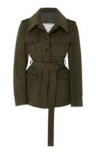 Giuliva Heritage Collection Sahariana Belted Cotton-twill Jacket