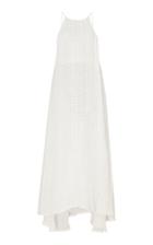 Moda Operandi Cult Gaia Chelsea High-low Linen Midi Dress Size: Xs