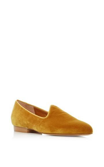 Le Monde Beryl Velvet Slippers