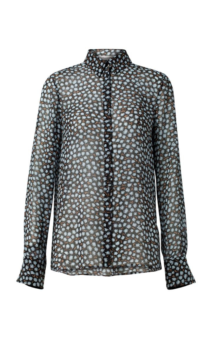 Dorothee Schumacher Poetic Rebel Silk Georgette Blouse