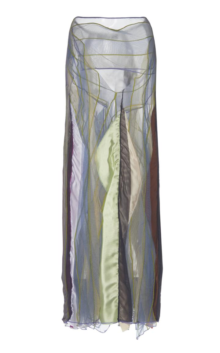 Moda Operandi Y/project Draped Tulle Midi Skirt Size: 34