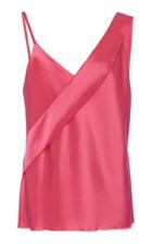 Moda Operandi Helmut Lang Sash-detailed Duchess Satin Top Size: 0