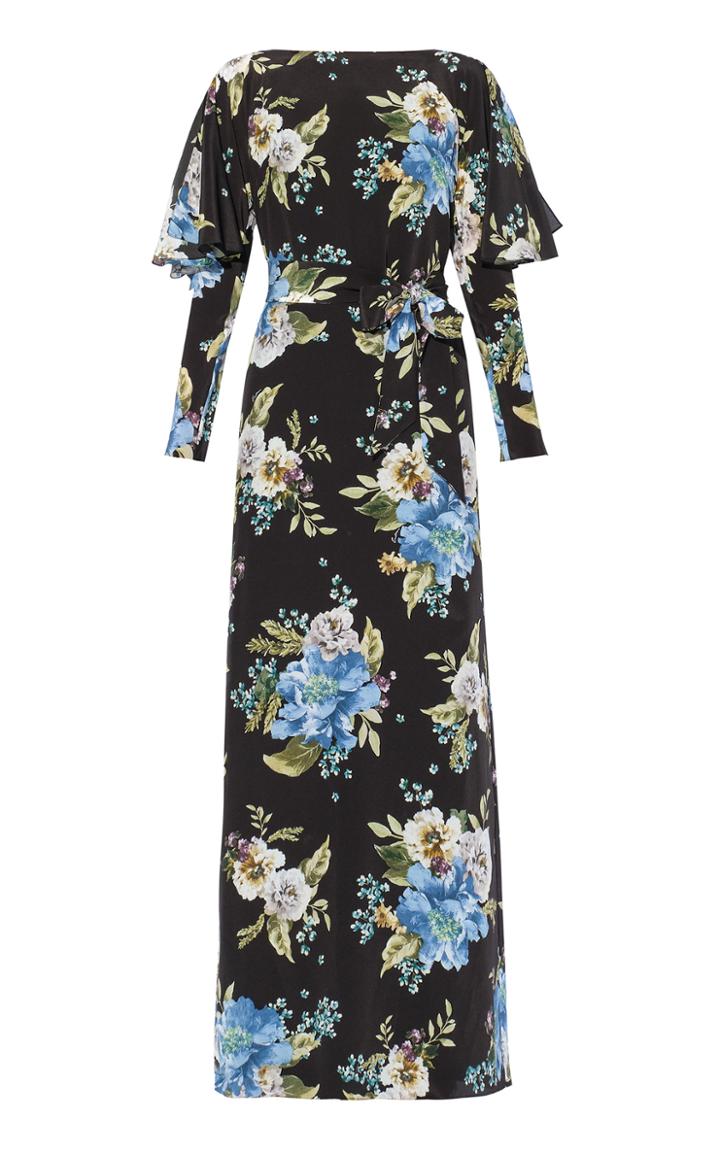 Moda Operandi Erdem Jude Silk Floral Maxi Dress