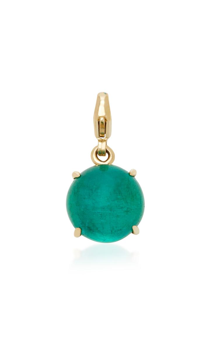 Gemfields X Muse Cabachon Emerald Charm