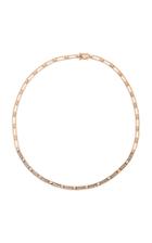 Kismet By Milka Beads Champagne Diamond Choker