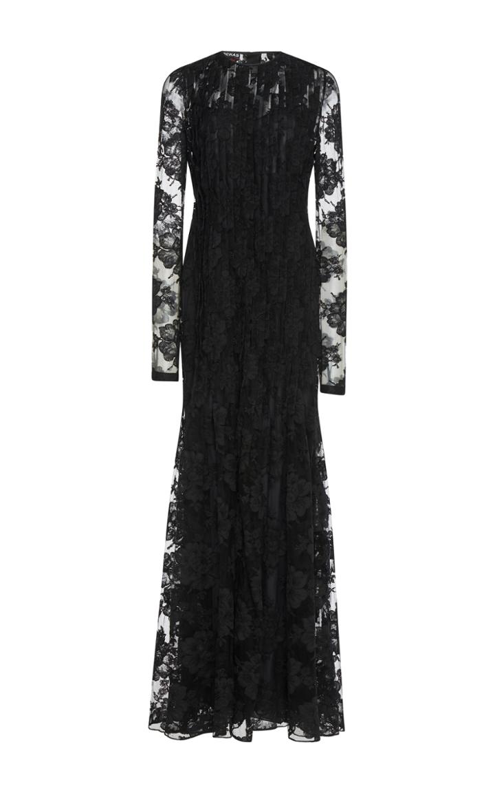 Rochas Chantilly Lace Gown