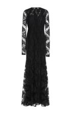 Rochas Chantilly Lace Gown