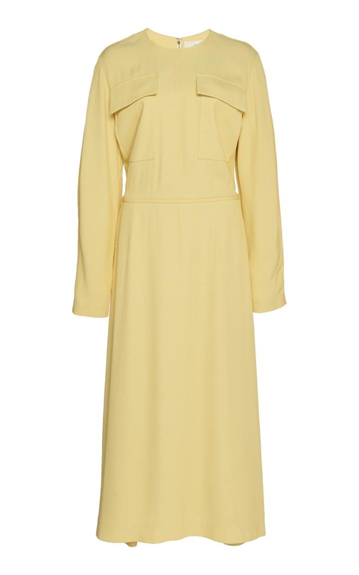 Cyclas Flap Pocket Twill Dress