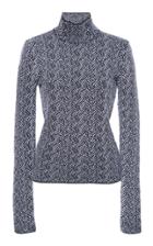 Versace Long Sleeved Wool Turtleneck