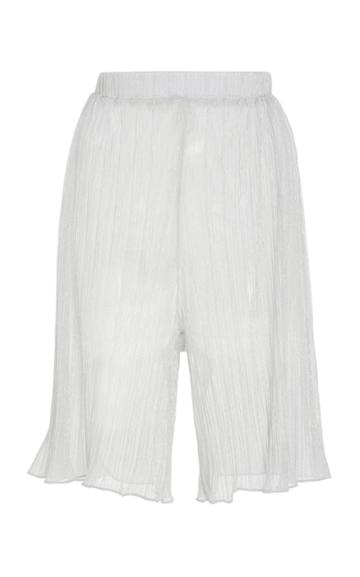 Christina Economou Hera Pleated Shorts