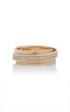 Moda Operandi Sophie Ratner 14k Gold Diamond Ring Size: 6.5