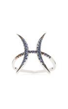 Runa Pisces 9k Gold Sapphire Ring